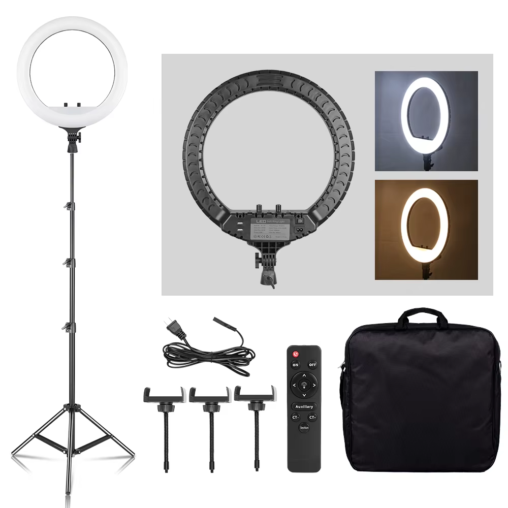Photography Lighting Overhead - Lampa pierścieniowa LED SH 18 cali