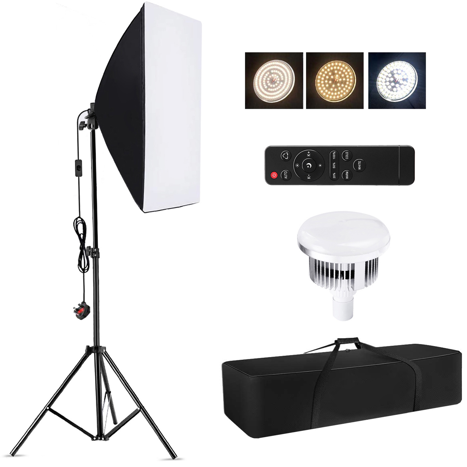 Macro Photography Lighting Kit - Zestaw oświetleniowy do fotografii studyjnej Camnoon