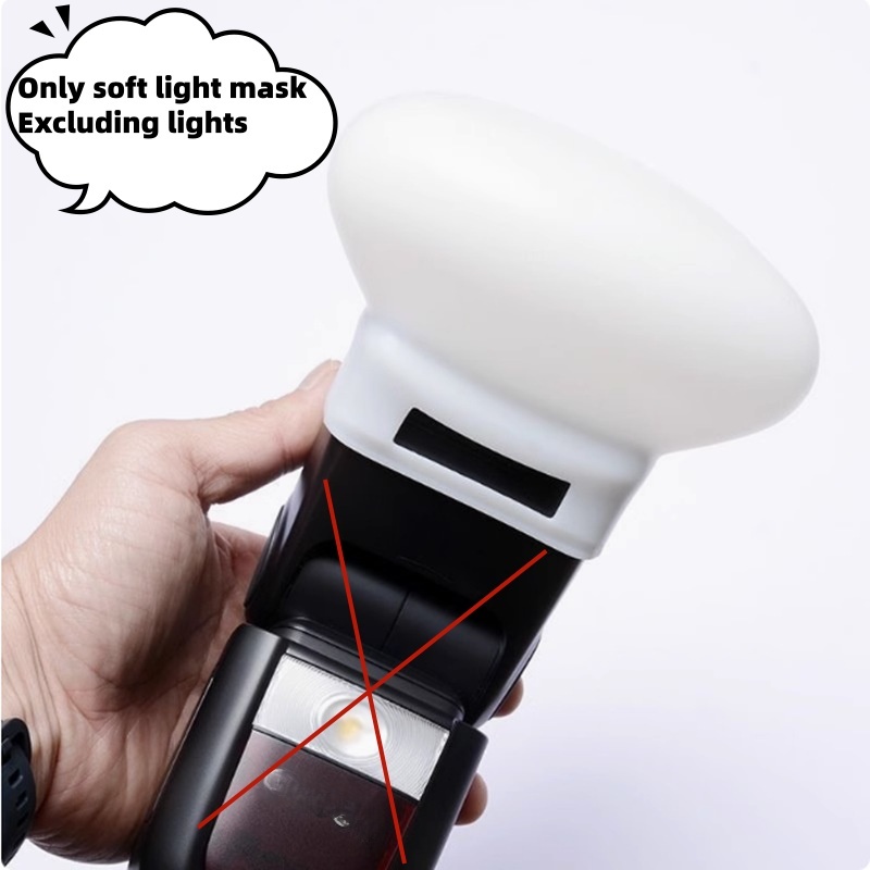 Photography Lighting Diffuser - 1 szt. Dyfuzor Bounce Dome z