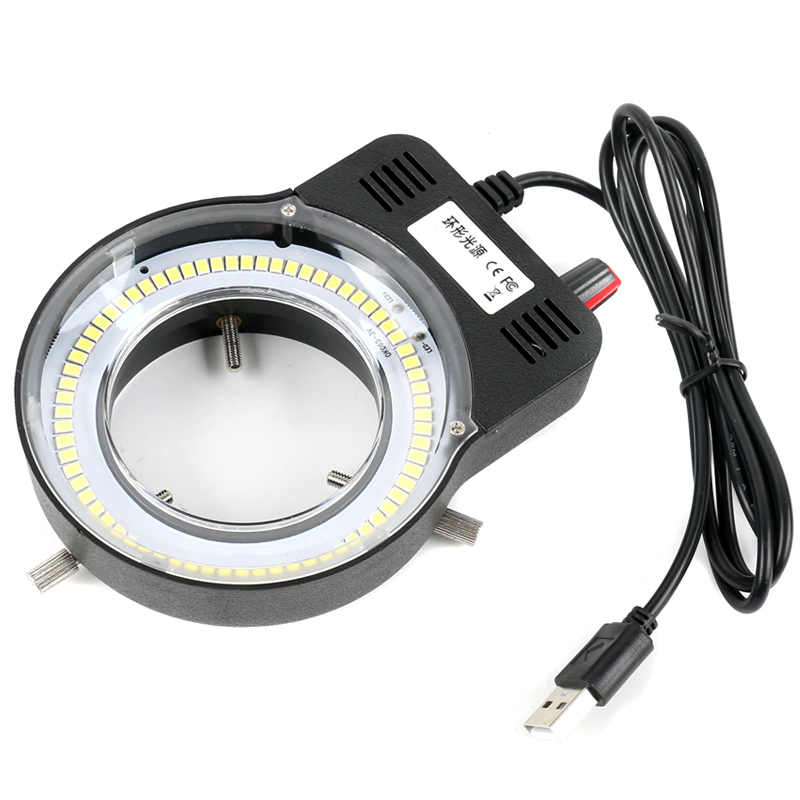 Stand Lighting Photography - Regulowana lampa pierścieniowa LED USB 70