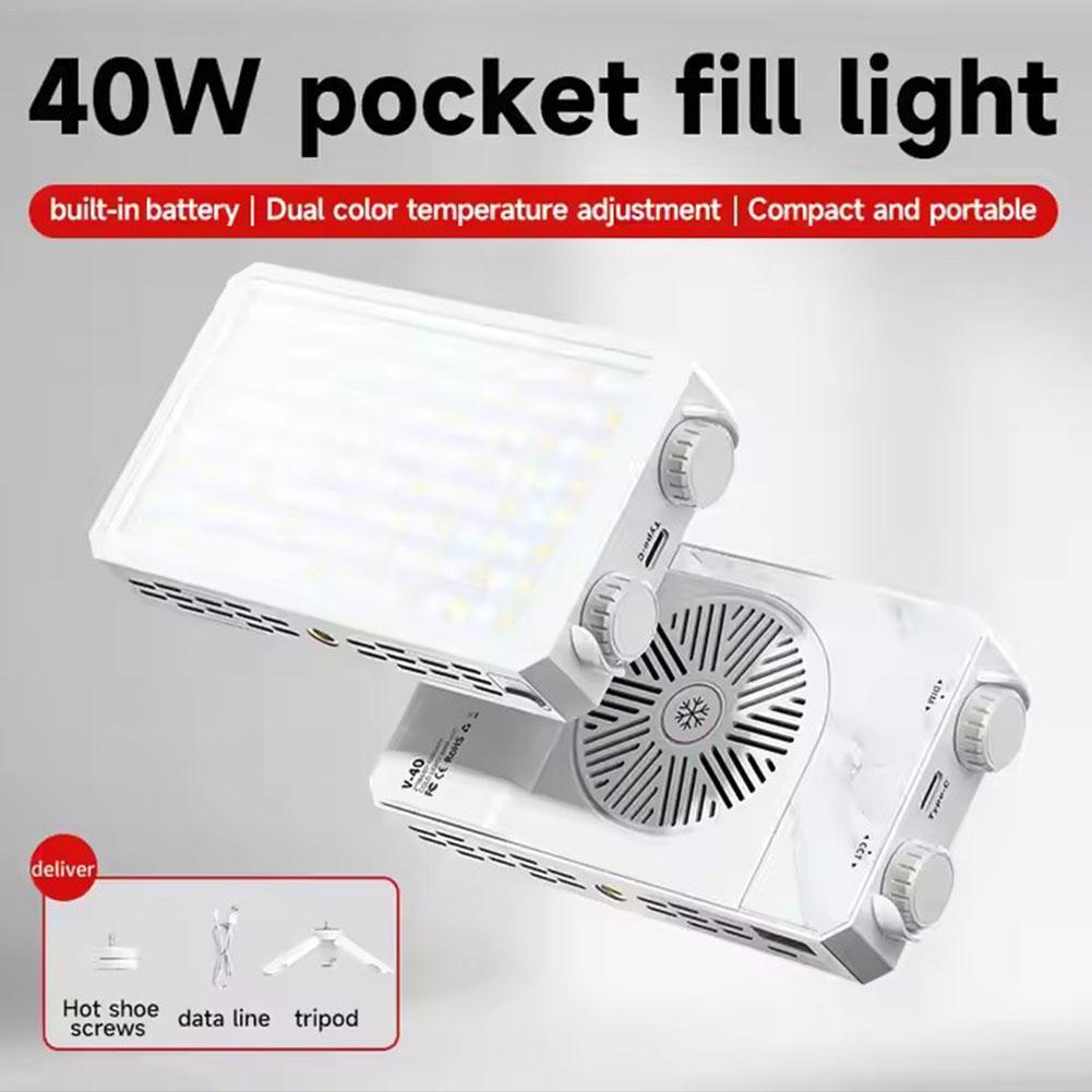 Photography Lighting Lamp - Konfigurowalna lampa LED do kamery 40W,