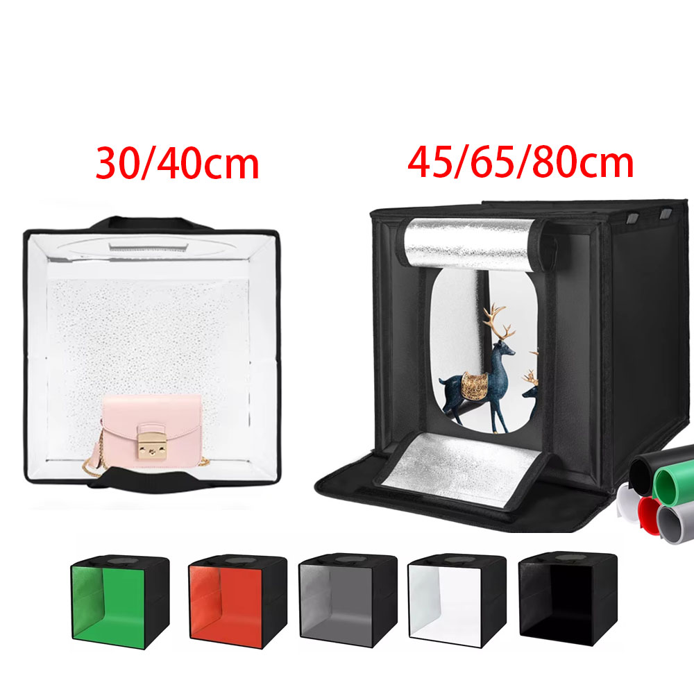 Photography Lighting Kits - 30/40/45 65 80cm namiot fotograficzny oświetlenie