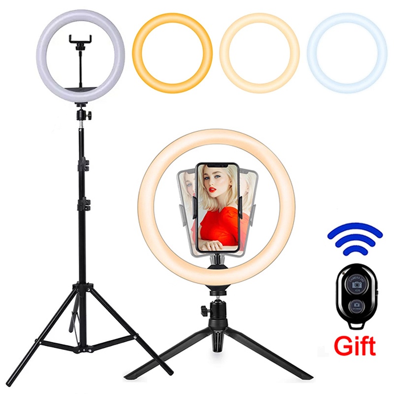 Photography Lighting Overhead - Lampa pierścieniowa LED do selfie 16/26/33cm,