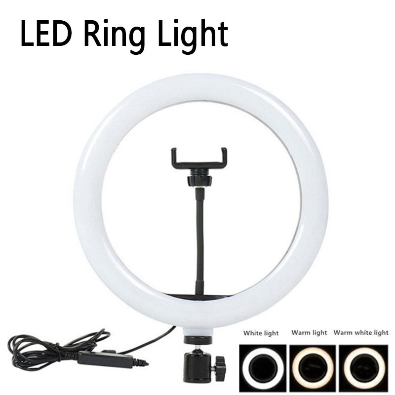 Photography Lighting Overhead - Lampa Pierścieniowa LED do Selfie 16/26/33cm,