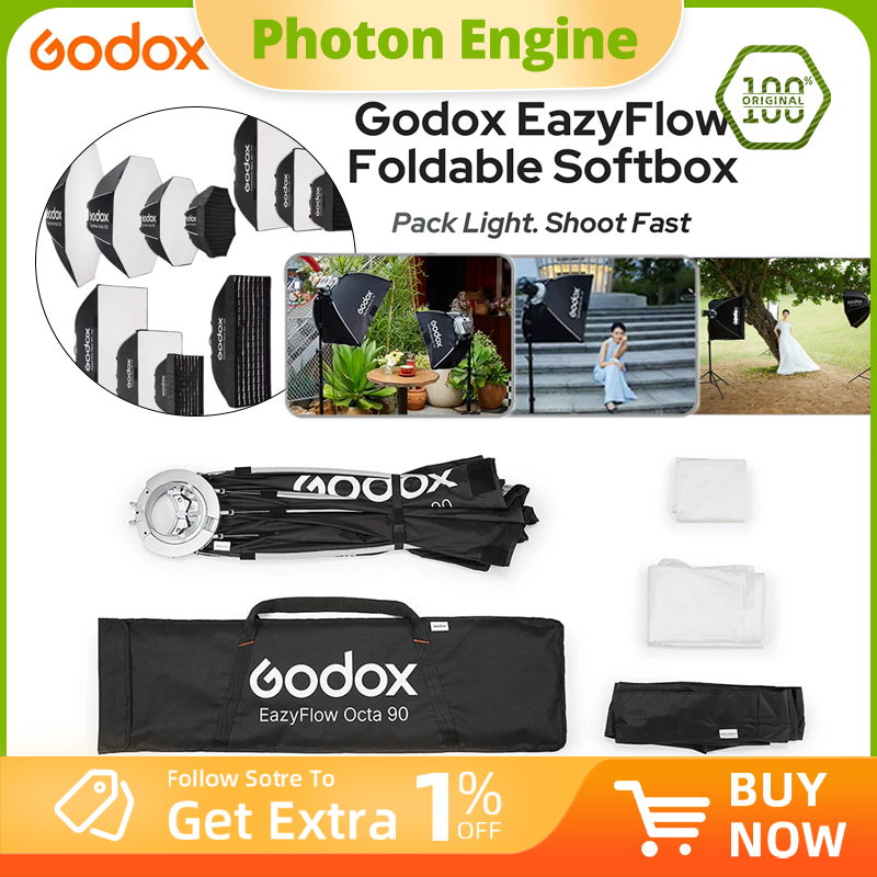 Photography Lighting Diffuser - Seria Godox EazyFlow Składany Softbox z