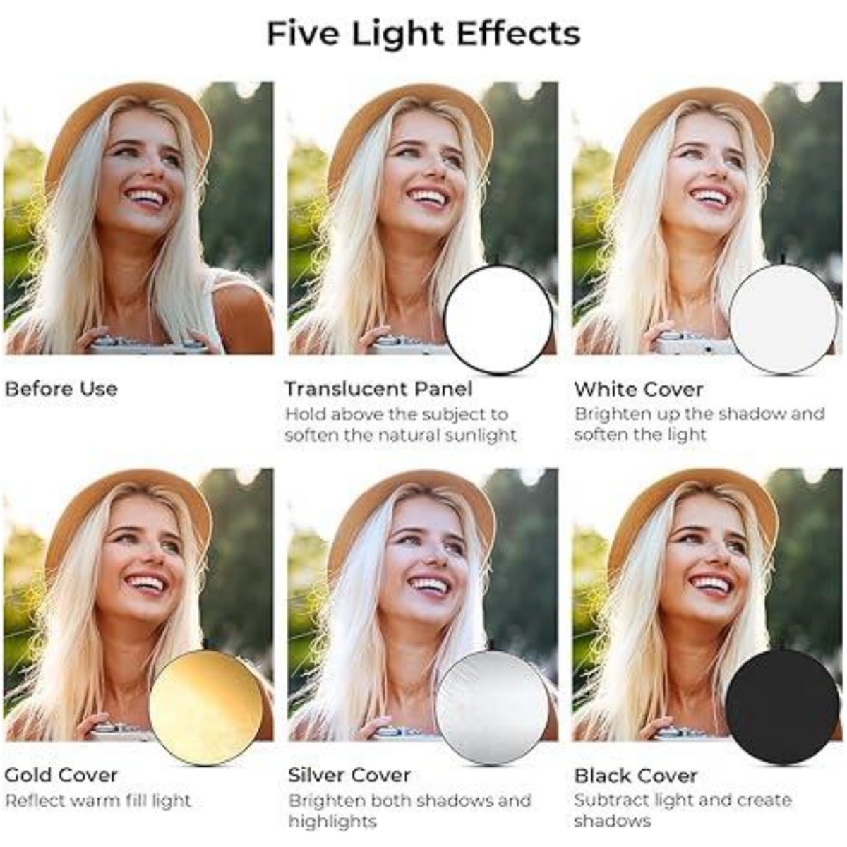 HUANYINGBJB przenośny reflekto – Photography Lighting Diffuser recenzja i cena