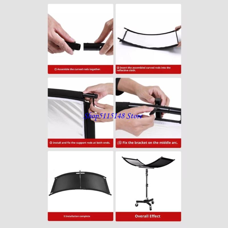 F3MA Kompaktowo zakrzywiony re – Photography Lighting Tool recenzja i cena