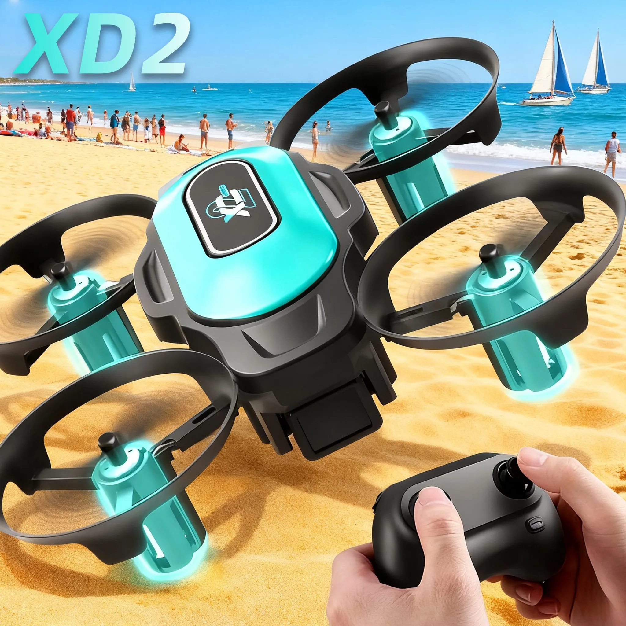 Mini dron XD2, 360 °   Akrobac – Photography Lighting Patterns recenzja i cena