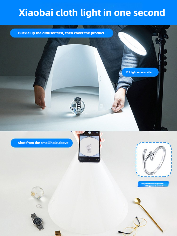Dyfuzor błyskowy w kształcie s – Photography Lighting Diffuser recenzja i cena