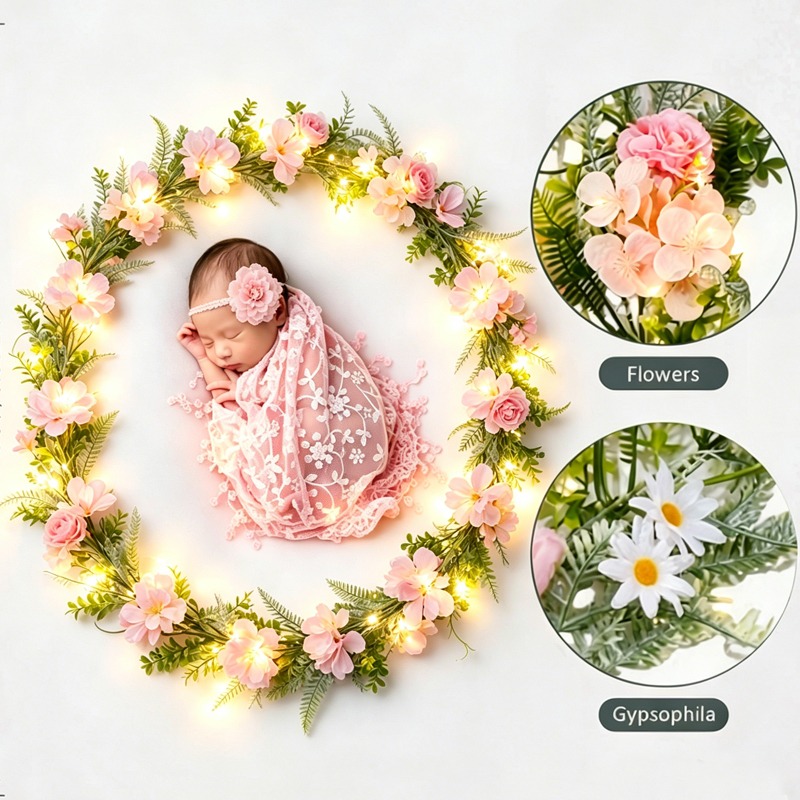 Sztuczna girlanda LED z piwoni – Photography Artificial Lighting recenzja i cena