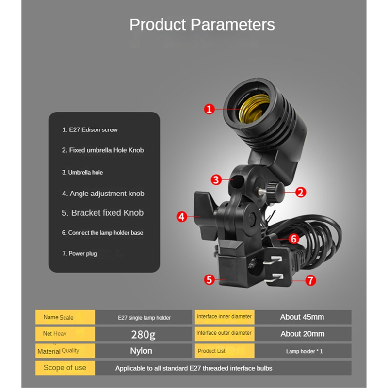 Lampa fotograficzna do studia, – Stand Lighting Photography recenzja i cena