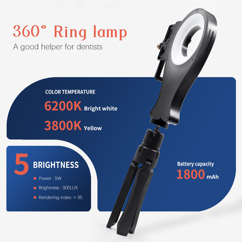 JUMTOP Pierścieniowa lampa do  – Photography Lighting Lamp recenzja i cena
