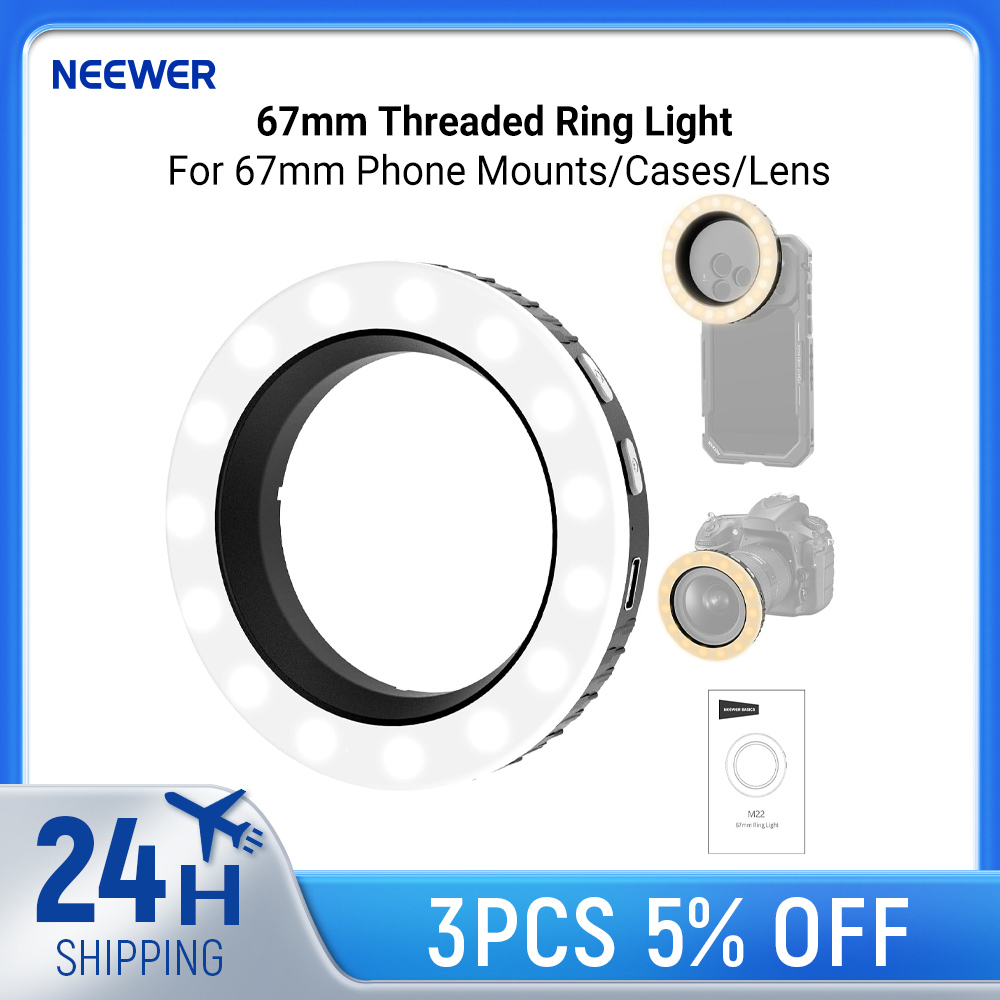 NEEWER Basics 67mm Pierścienio – Photography Lighting Overhead recenzja i cena