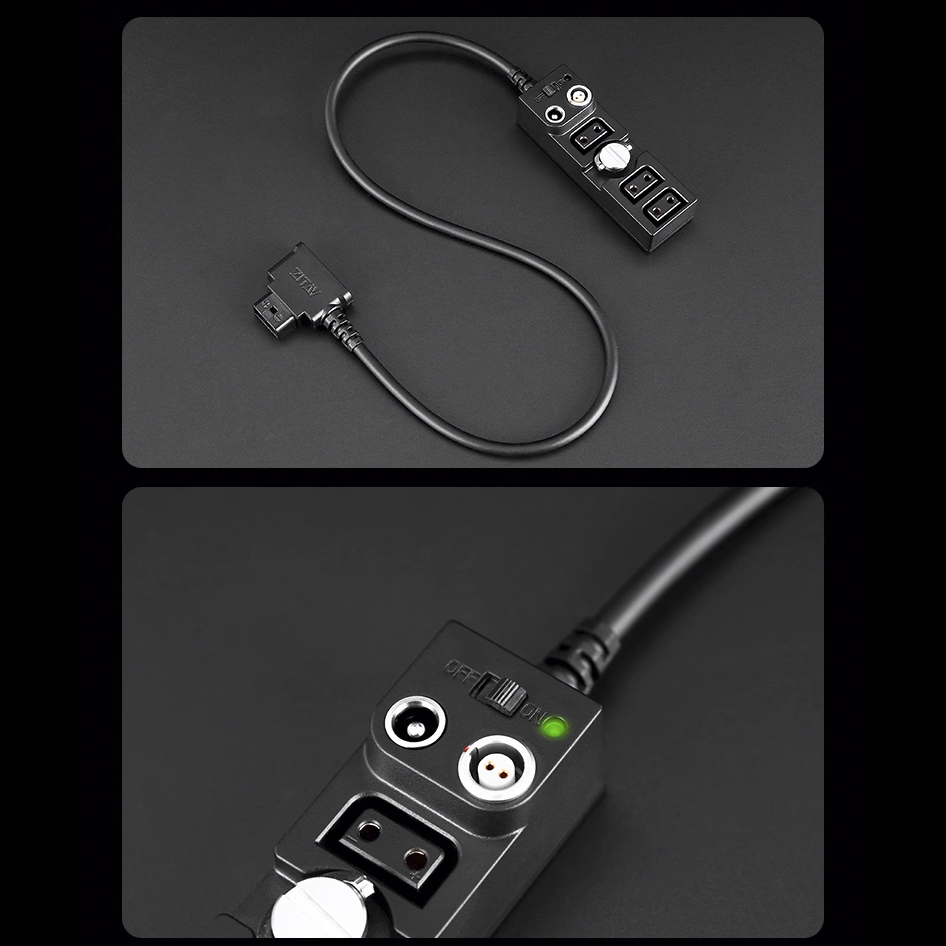5 in1 D-Tap 2pin okrągłe złącz – Photography Lighting Rig recenzja i cena