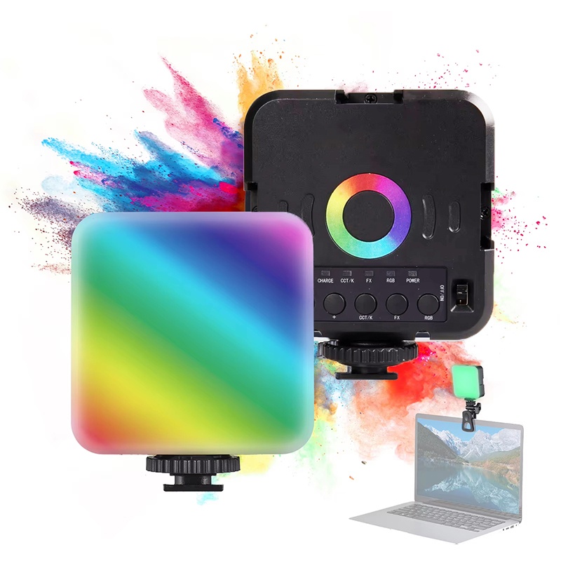 Przenośna lampa LED RGB do fot – Photography Lighting Patterns recenzja i cena