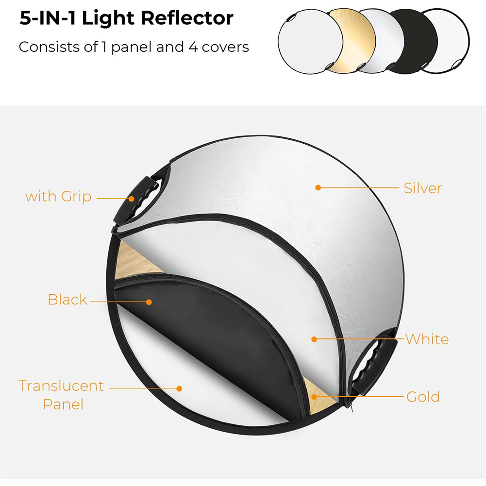 Reflektor fotograficzny MYOBO, – Photography Lighting Product recenzja i cena