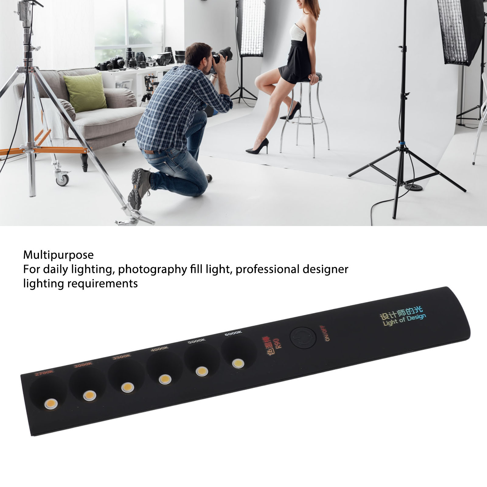 Przenośna lampa wideo typu wan – Photography Lighting Lamp recenzja i cena