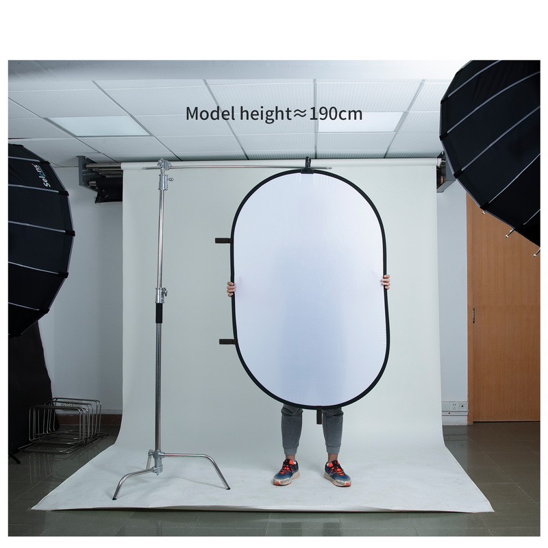 100X150CM składany owalny odbł – Photography Lighting Diffuser recenzja i cena