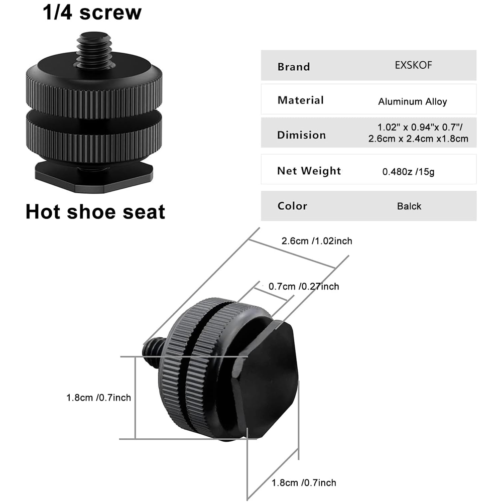 Adapter z gorącej stopki alumi – Photography Lighting Kits recenzja i cena